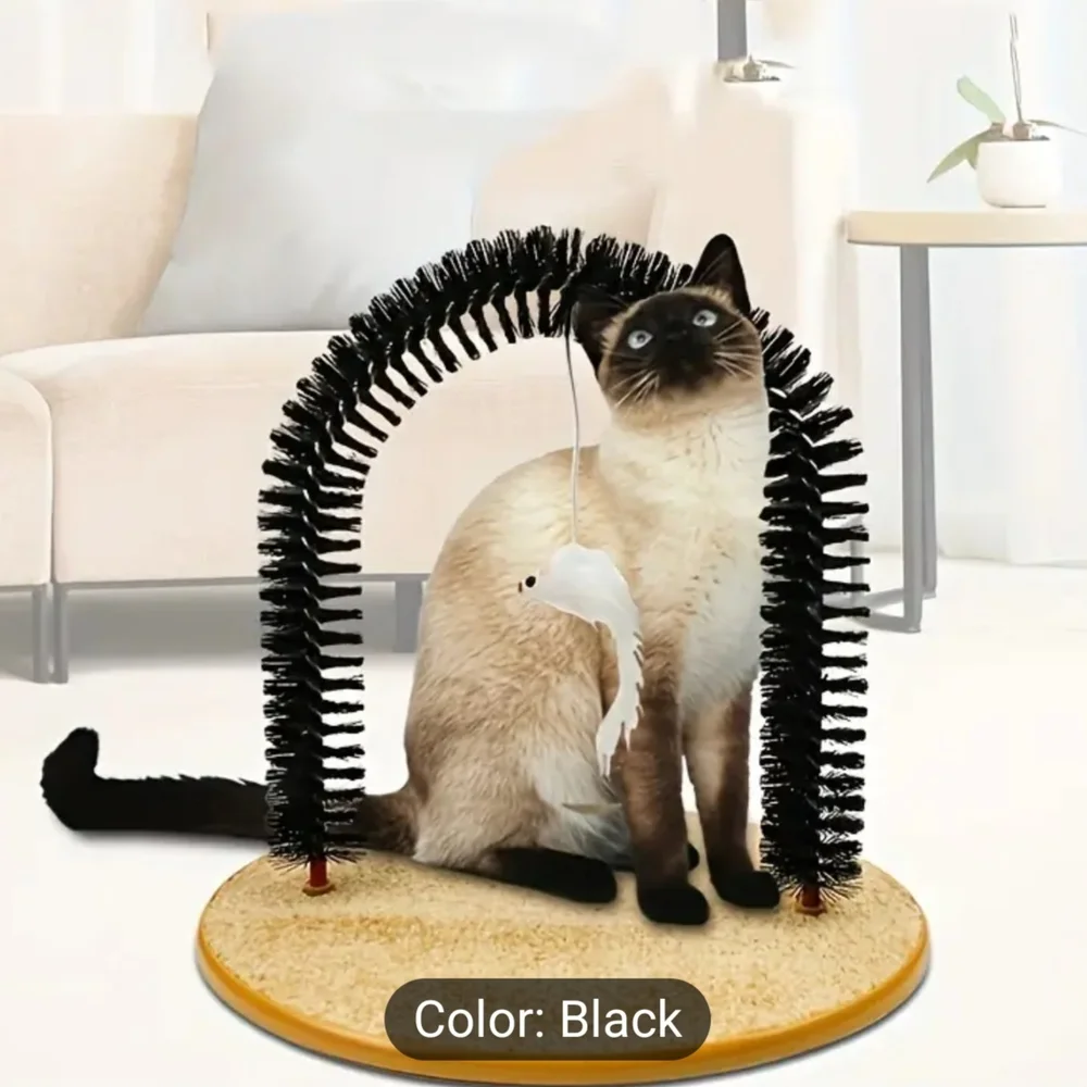 Cat Self Grooming Kit with Soft Bristles